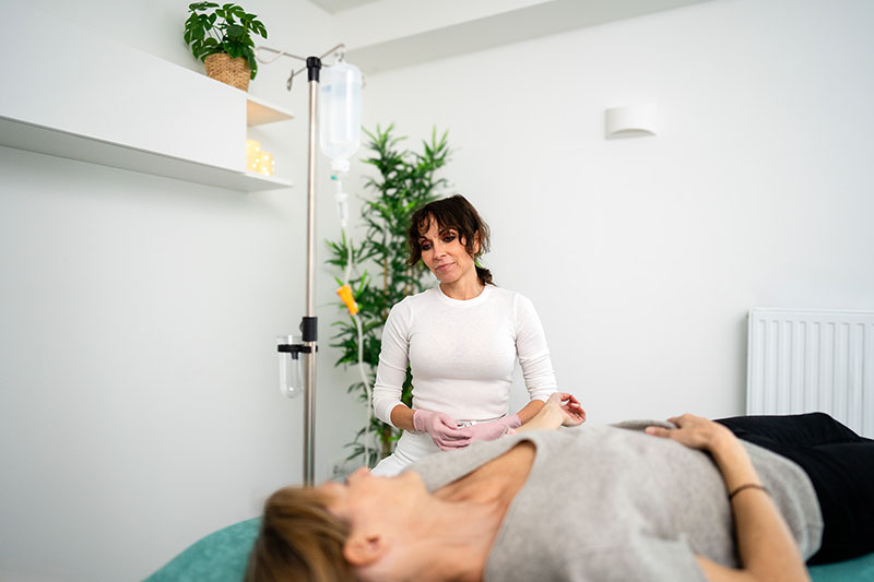 Infusion Heilpraktische Hormonberatung für Frauen in Hamburg